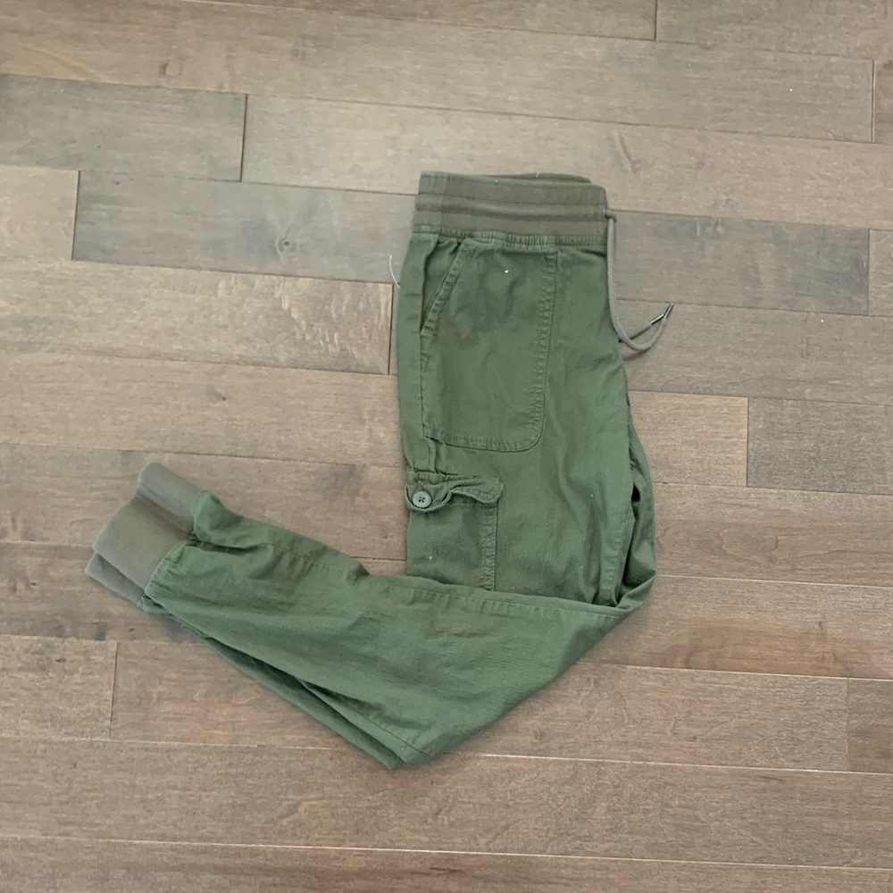Harlow Army Green Cargo Pants